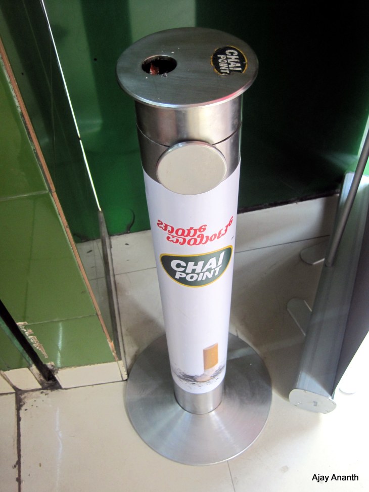 Cigarette Stand to dispense the cigarette buds
