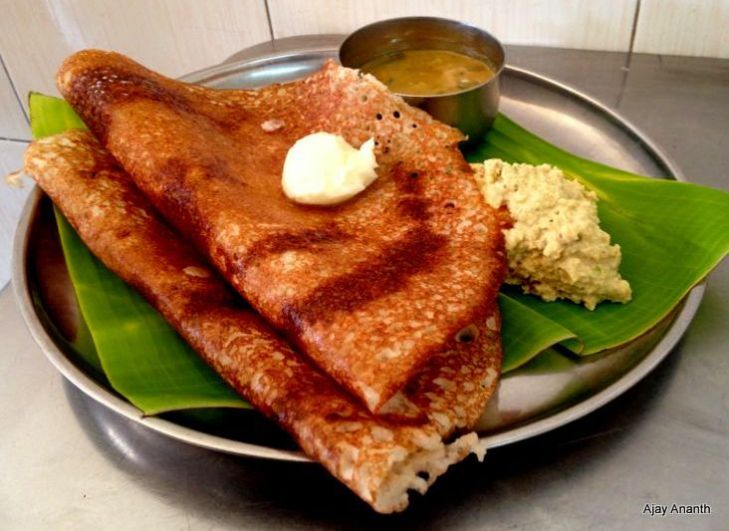 Benne Khali Dosa - Preethi Canteen NH 206 Birur Karnataka