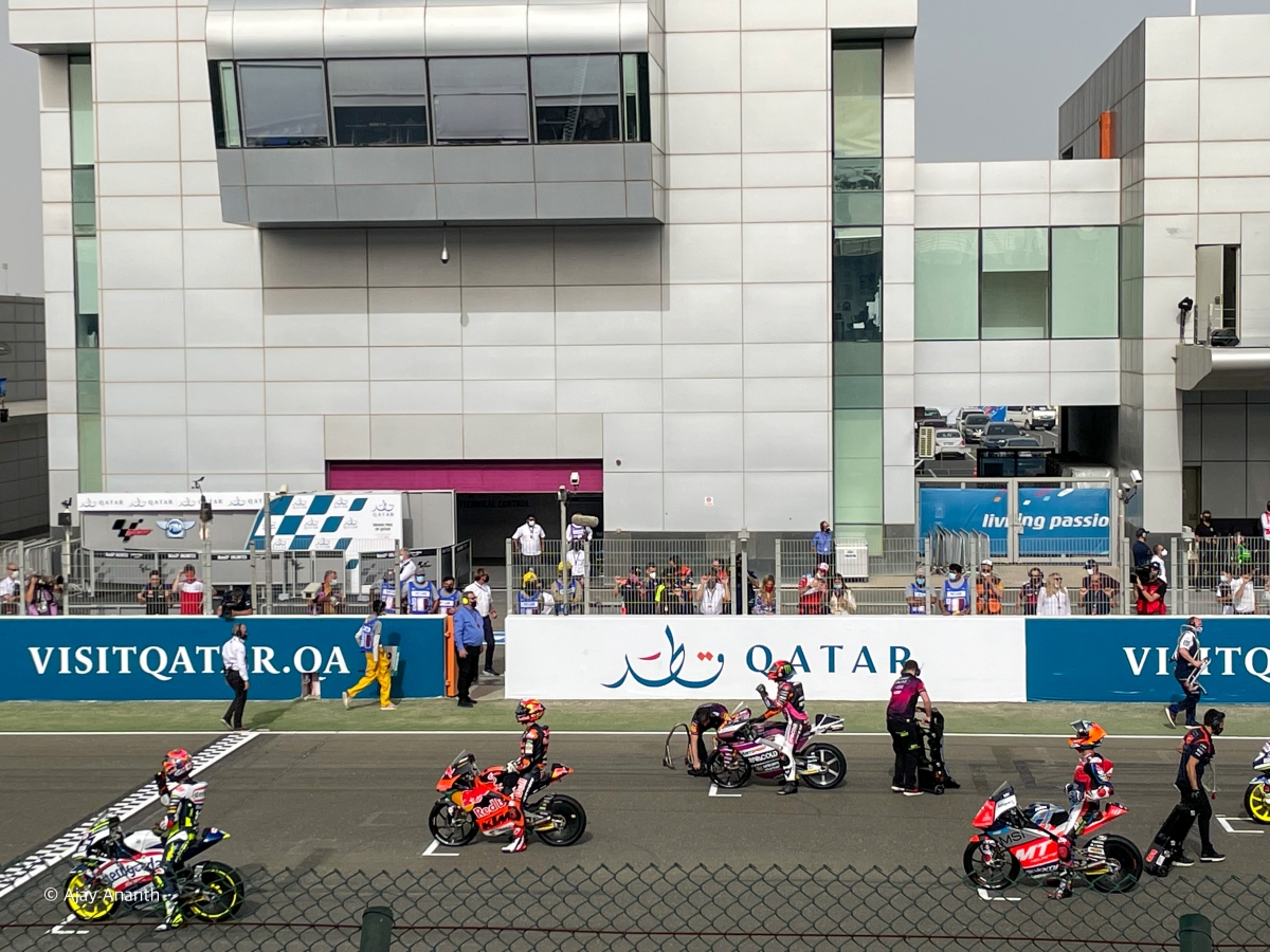 Moto3 Starting Grid - Qatar GP 2022