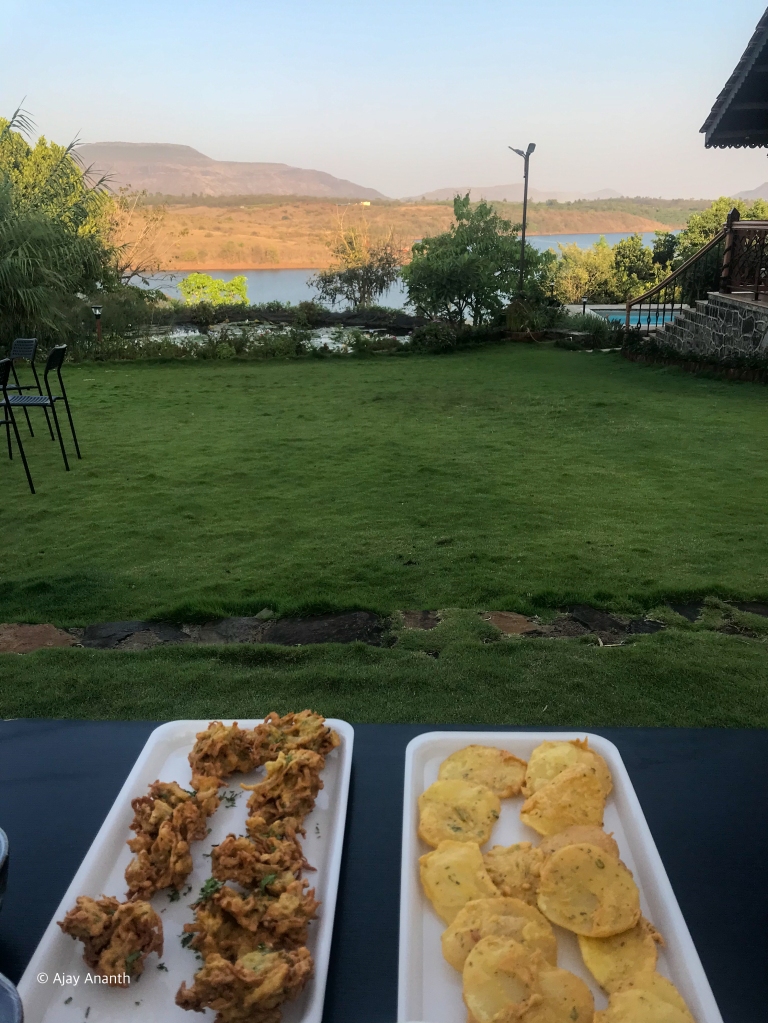 Delicious food and BBQ at L'Attitude by the Lake Kamshet Pune